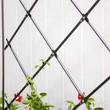 Outdoor 7-FT. Tall Wrought Iron Lattice Garden Trellis - FREE SHIPPING