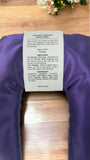 Ultimate Hot & Cold Herbal Neck Pillows - Natural Pain Reliefwith a label on a wooden surface