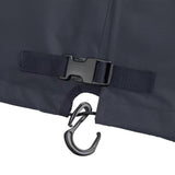Black Firewood Rack Cover - Fits 4-ft. Log Racks - FREE SHIPPING