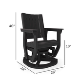 SoPoly Callaway Swivel Glider