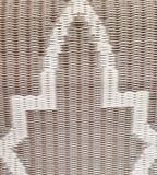 Close-up of Casa Blanca Sand & White outdoor rug