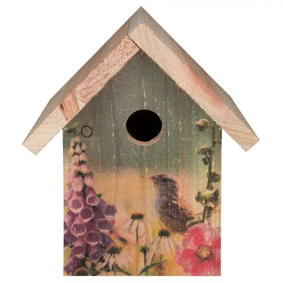 Cedar Wooden A-Frame Birdhouses for Wrens - Easy to Hang - FREE SHIPPING