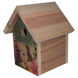 Cedar Wooden A-Frame Birdhouses for Wrens - Easy to Hang - FREE SHIPPING