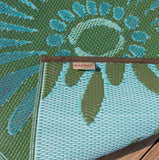 Daisy Aqua & Green