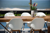 Leyland Table and 8 Chamonix Armchair Dining Set