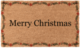 Christmas Poinsettia Border
