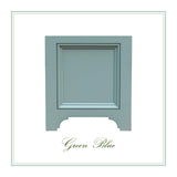 Green blue Eastover Planter box on a white background with 'Green Blue' text.