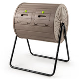 Compost Tumbler 37.5 Gallon Large Outdoor Compost Bin