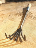 Crow's Foot Garden Tool, Hand Forged "The Claw"