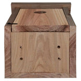 Cedar Birdhouse for Blue Birds with Easy Open Front Panel - FREE SHIPPING