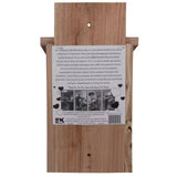 Cedar Birdhouse for Blue Birds with Easy Open Front Panel - FREE SHIPPING
