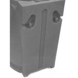 Grey Granite 65 Gallon Plastic Urn Rain Barrel with Planter Top - FREE SHIPPING