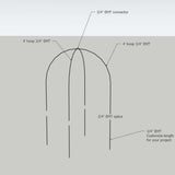 Technical diagram of DIY Tree Protector Kit