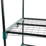 Durable 4-Tier Plant Stand Greenhouse with Zippered PVC Cover - FREE SHIPPING