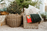 Rattan Garden Baskets