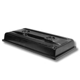 Black rectangular plastic 1020 Humidity Dome | 2.5"