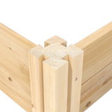 4 ft x 8 ft Cedar Wood 2 Tier Raised Garden Bed - Made in USA - FREE SHIPPING