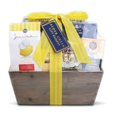 Lemon Breeze Cookies and Tea Summer Gift Tote