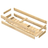 Unfinished Cedar Wood Garden Planter Box 46-inch x 11-inch - Made in USA - FREE SHIPPING