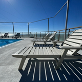 SoPoly Flat Chaise Lounge
