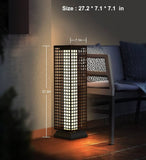 SmartYard 28’ Outdoor Solar Floor Lamp with 2 Lighting Modes