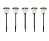 SmartYard (Member’s Mark) 5-Pack Oil-Rubbed Bronze LED Solar Path Lights