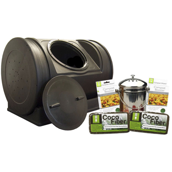 52-Gallon Compost Bin Starter Kit - Made in USA - FREE SHIPPING