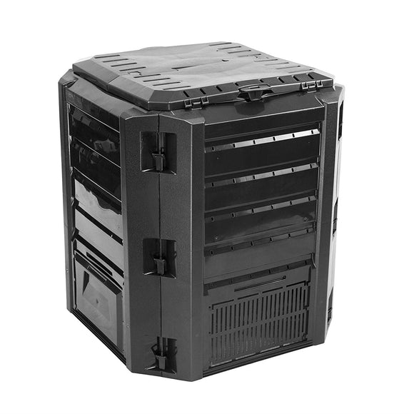 Black Composter 100-Gallon Compost Bin for Home Composting - FREE SHIPPING