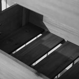 4 Tier Vertical Wooden Planter Box Raised Bed Grey - FREE SHIPPING