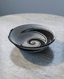 Zulu Wire Basket Bowl - Black + White, Medium