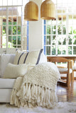 Clouds Chunky Knit Throw Blanket