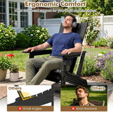 Adirondack Chair with Cup Holder - HDPE Outdoor Seating