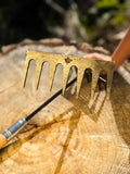 Hand Rake, Hand Forged Garden Tool