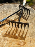 Hand Rake, Hand Forged Garden Tools