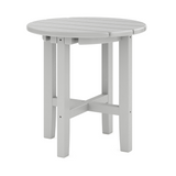 18" Classic Round Side Table on a white background