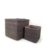 Square Light Black Iringa Basket