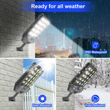 LED street light with weather resistance features in various conditions