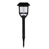 Berkley Jensen 5 Pack Solar LED Pathway Lights 15 Lumen- Graphite Black