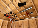 Ceiling Mounted Weed Wacker Rack