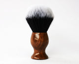 Walnut Tuxedo Shave Brush