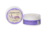 Two containers of Lavender Thyme Wildcrafted Arnica with purple labels on a white background.