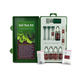Soil test kit with various components on a white background Luster Leaf 1662 Professional Soil Kit with 40 Tests