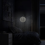 Stella Luxe Globe Chantilly Lace Porcelain LED Lantern (Battery Powered)