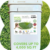 Micro Clover + Mow Less Grass Seed