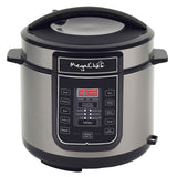 MegaChef pressure cooker on a white background