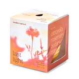 Candle packaging with floral design and 'modern sprout' branding on a white background Garden Vibes Candle/Planter 2-in-1