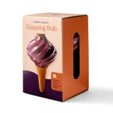Box packaging of a 'Watering Bulb' product by 'modern sprout' on a white background.