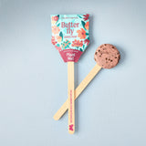 Butterfly seed pop packaging with a plantable seed pop on a light blue background Seed Pops - Pollinator