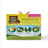 Box for 'Craft, Plant, Grow!' butterfly haven kit by Modern Sprout on a white background Magical Minds Garden Kits