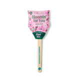 Seed pop with pink packaging and wooden stick on a white background Seed Pops - Flowers